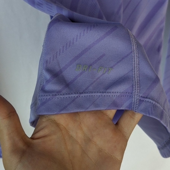 Nike Dri-Fit Purple Long sleeve top, sz: XS - Picture 4 of 9